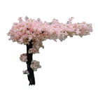 Düğün Dekoru İçin Ahşap Yapay Japon Kiraz Çiçeği Ağacı