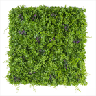 Polietilen Yapay Dikey Yeşil Duvar Bitki Panelleri Güneş Korumalı 500mm