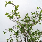 150cm Yapay Bonsai Bitkileri, Sahte Saksı Bitkileri Kapalı Gerçek Dokunmatik Yeşil Yapraklar