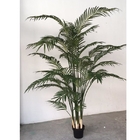 Dypsislutescens Yapay Bonsai Bitkileri, 1m Sahte Areca Palmiye Ağacı