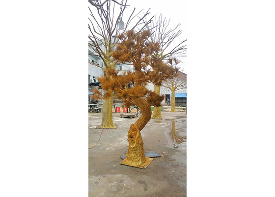 Çam Kozalakları kapalı dış mekan ile Budama Yapay Ağaç